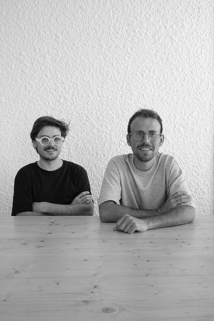 Colin et Benoît, fondateurs de l'asile studio